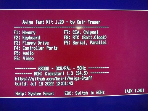 Retro PC Computer Commodore Amiga A500 A501 0,5 MB Chip 0,5 MB Slow RAM Kick 1.3 - Bild 15 von 18
