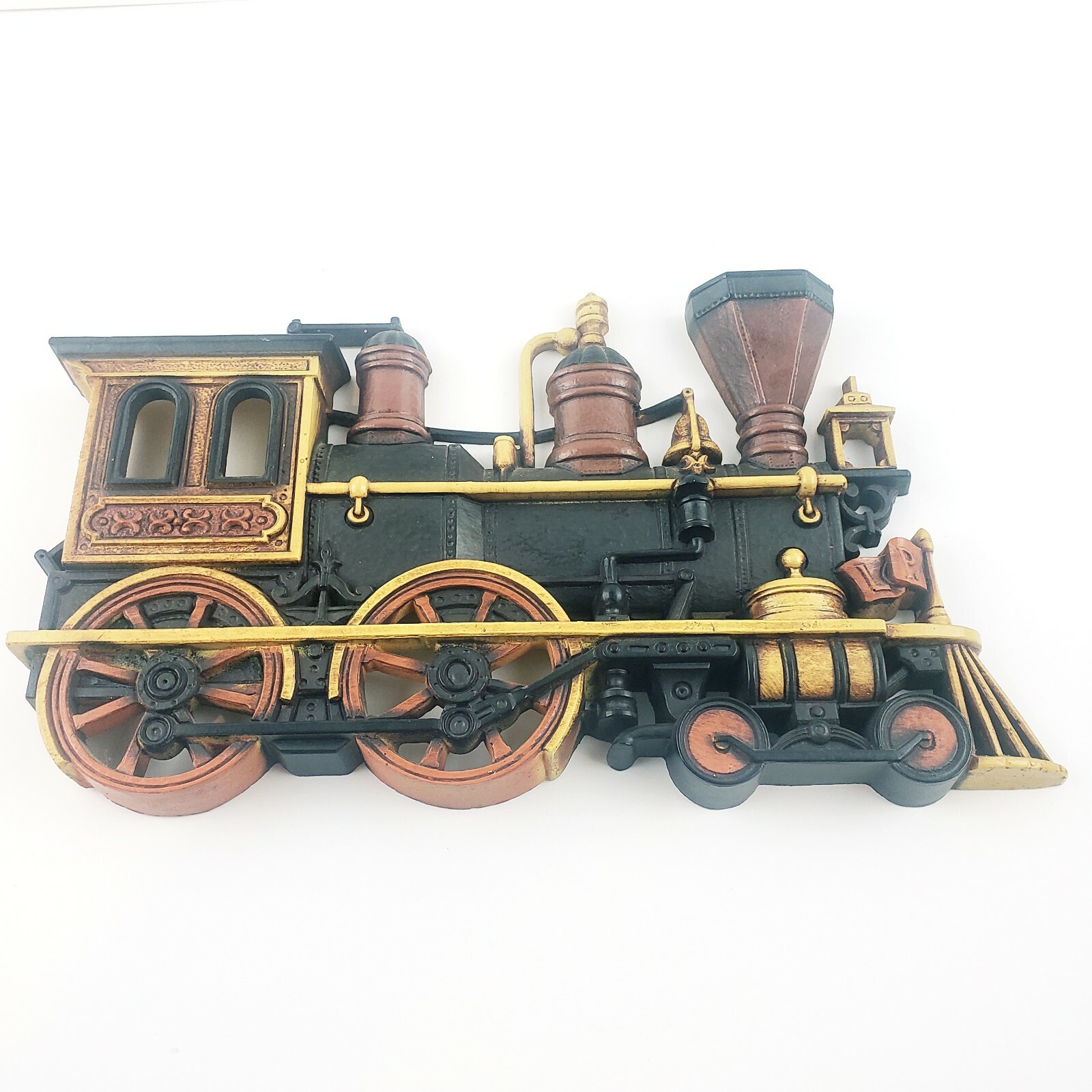 VTG Homco TRAIN ENGINE WALL PLAQUE ©1975 Dart Industries Made in USA