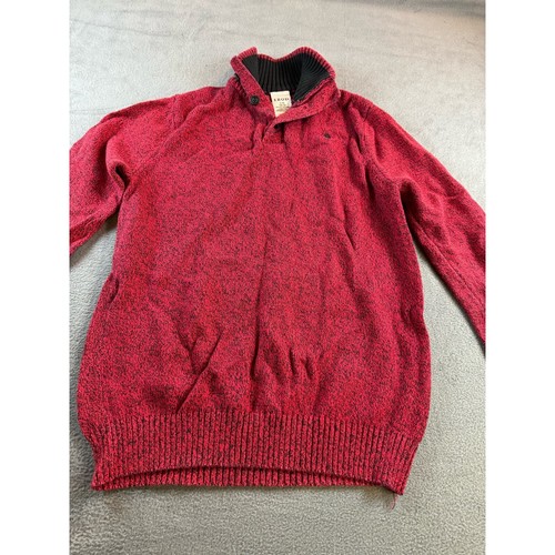 Izod boys sweater red size lg 14/16 - Picture 2 of 6