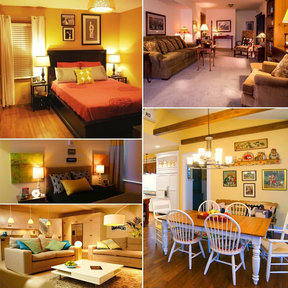 4 X Ampoules LED 3W à changement de couleur avec télécommande, RVB/Blanc chaud - Image 4 of 4