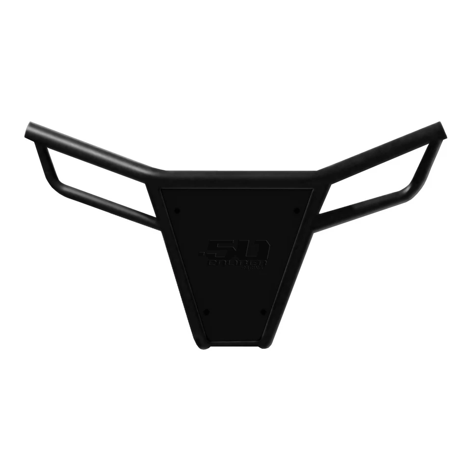 Parachoques delantero y placa de deslizamiento Polaris RZR con pestañas LED 570 800 XP900 panel negro Foto 3 de 4