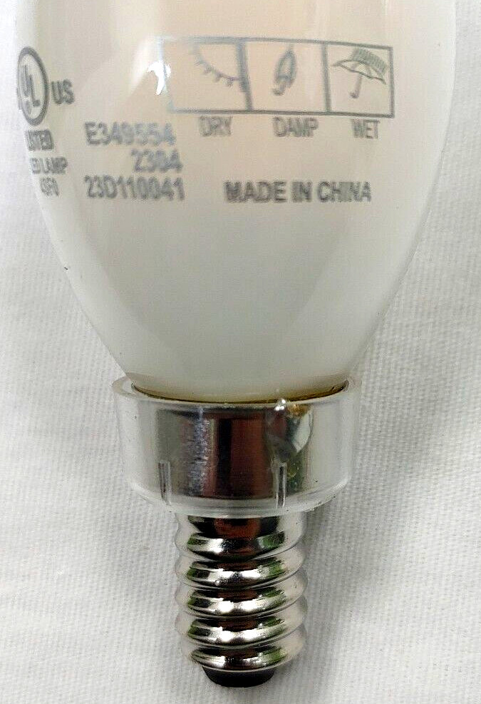 MaxLite 60W 5W-LED BA10 Lightbulb 2700K Soft White 525 Lumens Dimmable E12 Base