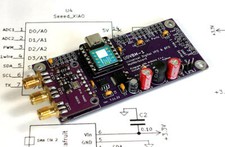 UDVBM-1 / Universal Digital VFO BFO Motherboard / PCB only, Kit, or Assembled