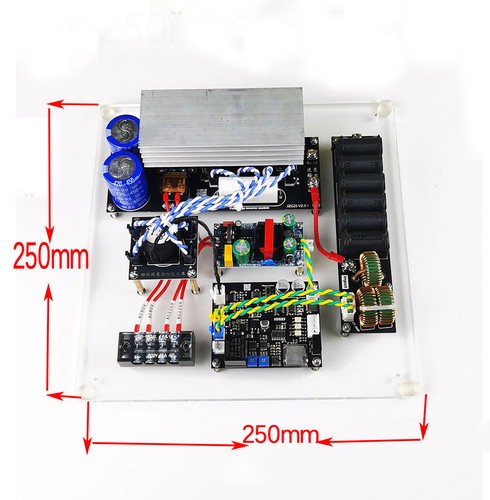 Integrierte Vollbrücke Treiberplatine DRSSTC Musik Tesla Spule Schaltungsmodul - Bild 2 von 5