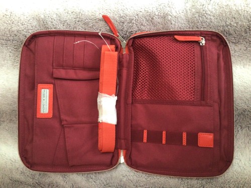 Knomo Mayfair Knomad 10.5" Tablet Organiser, Orange, Bag - Picture 10 of 11