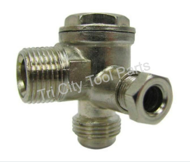 FC347043000 Air Compressor Check Valve 90deg. Rolair Bull Models  ** OEM **