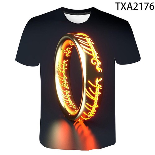Cosplay The Lord of the Rings The Hobbit Gandalf 3D T-Shirts Mens Sports Tops - Picture 7 of 34