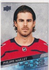 2020-21 UPPER DECK EXTENDED YOUNG GUNS RC PHILIPPE MAILLET CAPITALS GE-4118