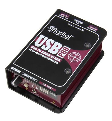 Radial Engineering USB-PRO USB Laptop Direct Box
