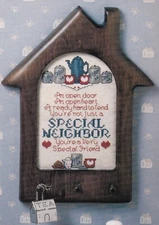 SPECIAL NEIGHBOR Cross-Stitch (Single Pattern From Magazine) Friends, Friendship
