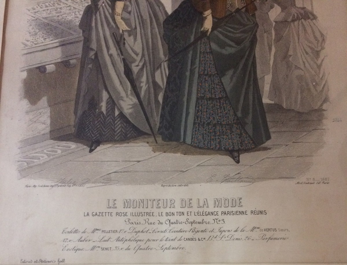 Le Moniteur De La Mode 1887 No. 8 | eBay