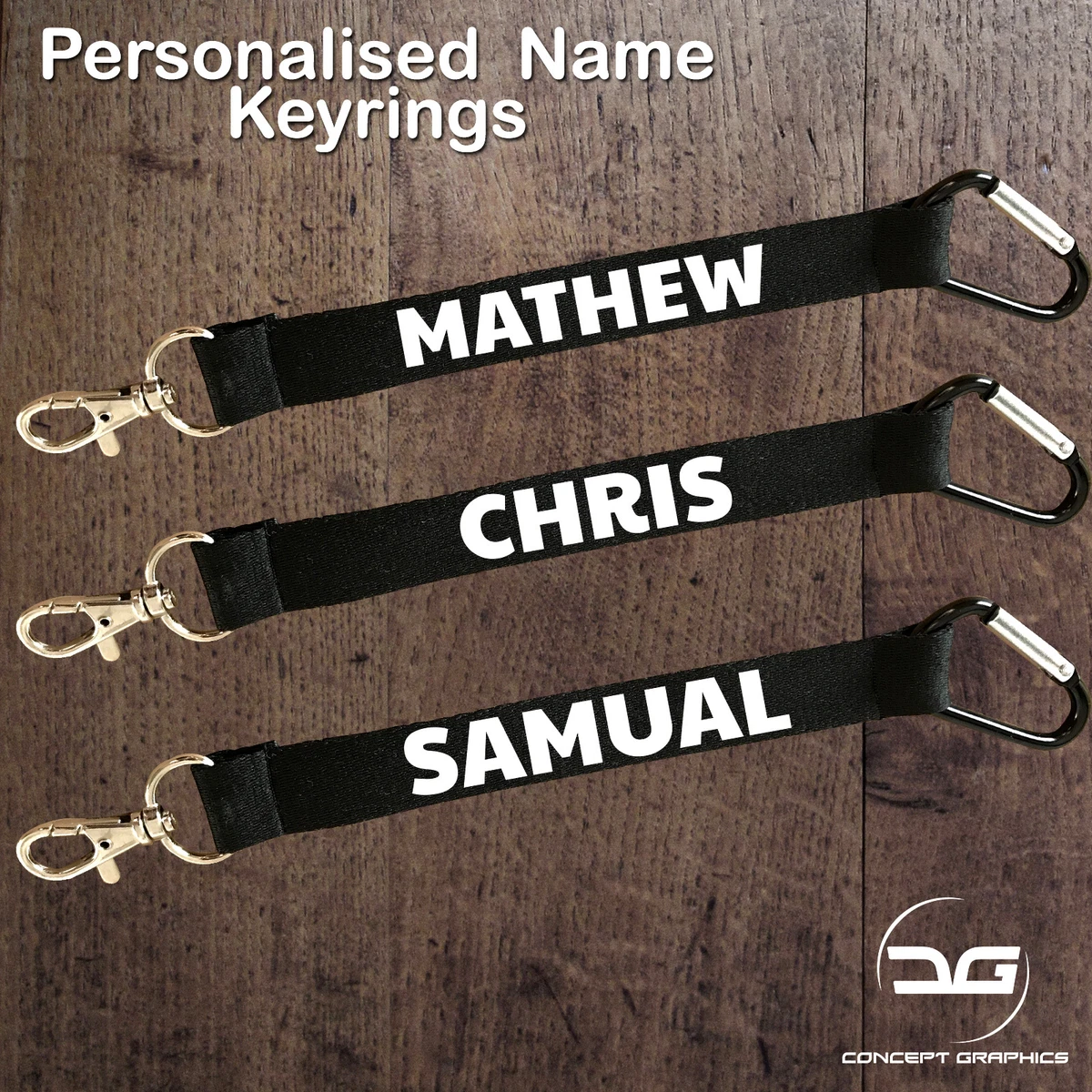 Personalised hotsell key lanyard