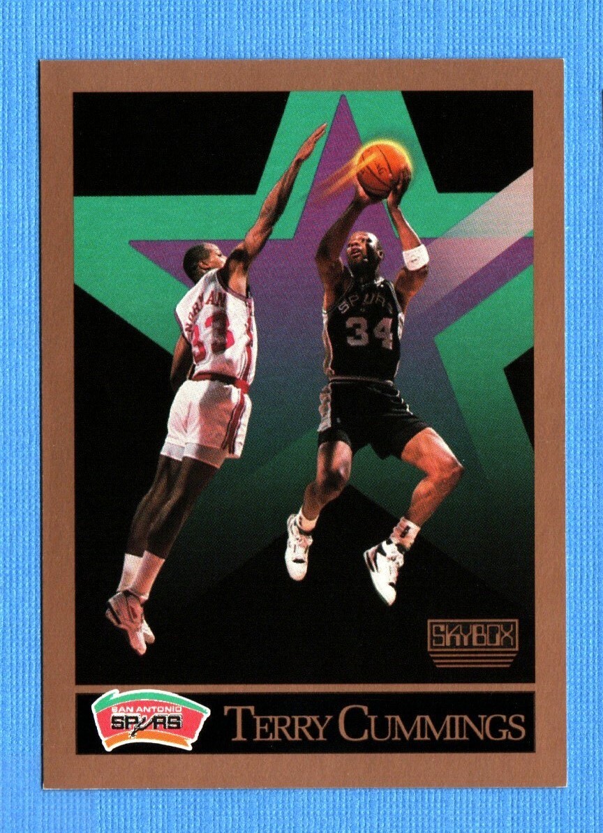 1990-91 Skybox #255 Terry Cummings Spurs