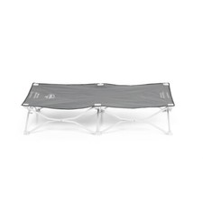 Regalo My Cot Portable Toddler Bed, Includes Fitted Sheet, Grey