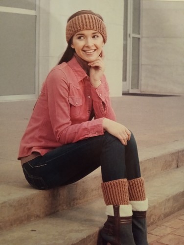 Crochet Pattern Book Crochet Boot Cuffs Pattern Ear Warmer Crochet Patterns - Picture 3 of 5