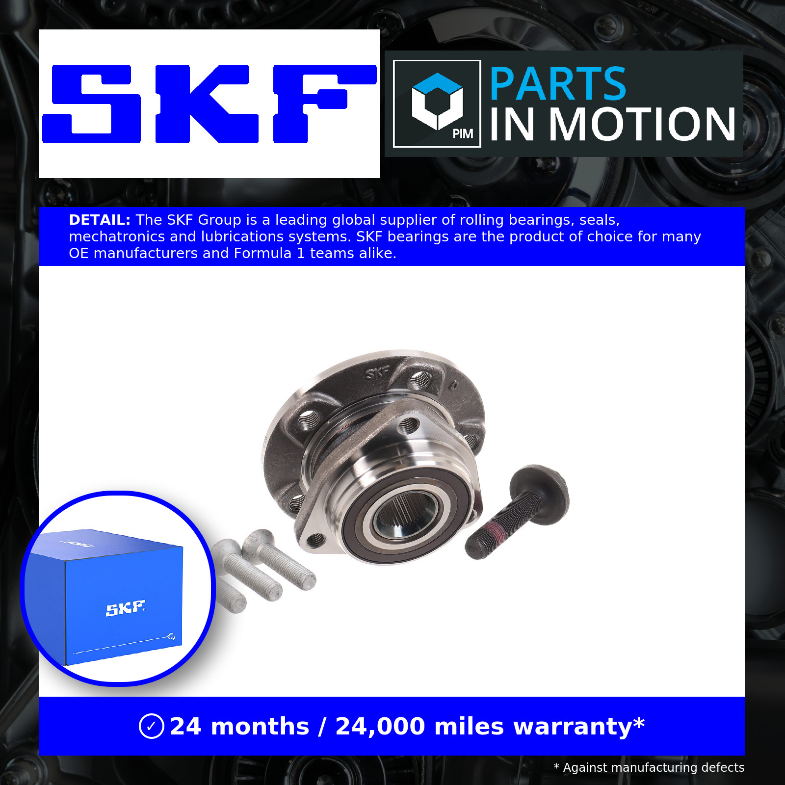 SKF Wheel Bearing Kit - VKBA7011 - Fits VW T-Roc TSi - OE Quality Components - Image 5