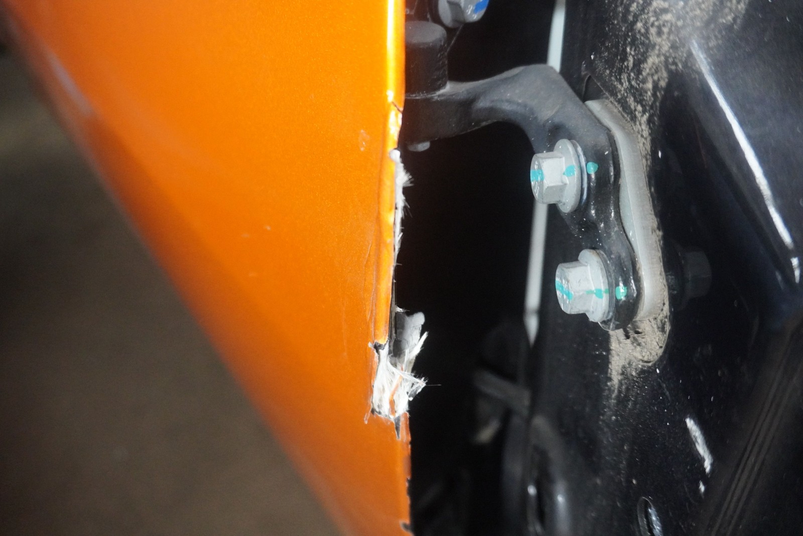 Lotus Evora 2018 Right Door framework Orange P/N D132B4338J