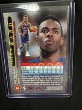 1996 Stadium Club Basketball MISPRINT Lawrence Moten - Charlie Ward DUAL BACK