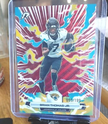 Topps 2025 resurgence Football Brian Thomas Jr. Jaguars RC Parallel #45 /199