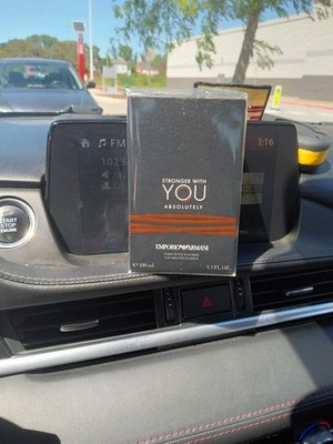 Emporio Armani Stronger With You AMBER 3.3 oz. EDP Spray for Men. New Sealed Box