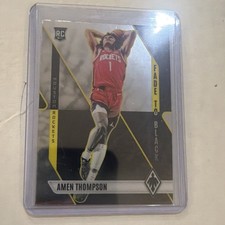 2023-24 Panini Phoenix Fade to Black Amen Thompson Houston Rockets Rookie #21