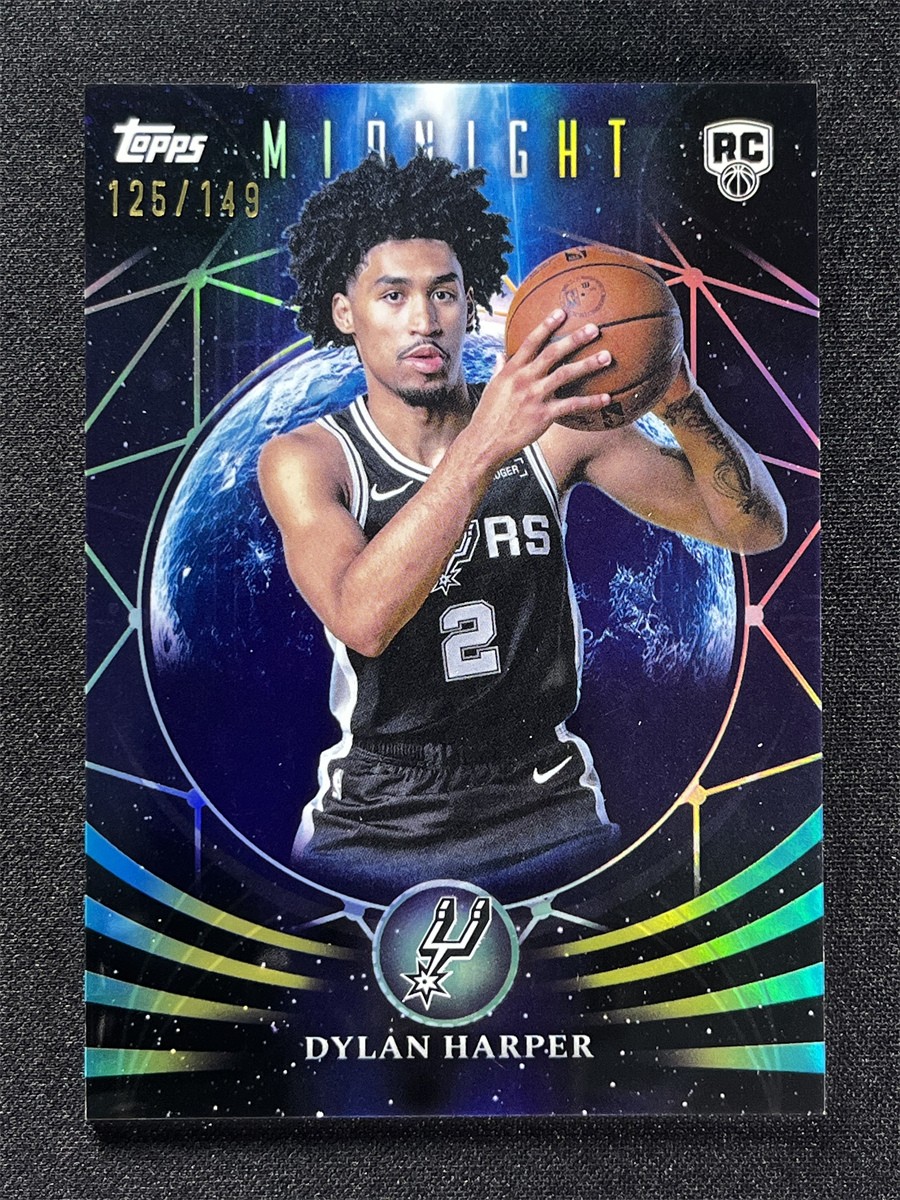 2025-26 Topps Midnight Dylan Harper #MF-22 Morning Moonfall Rookie RC /149