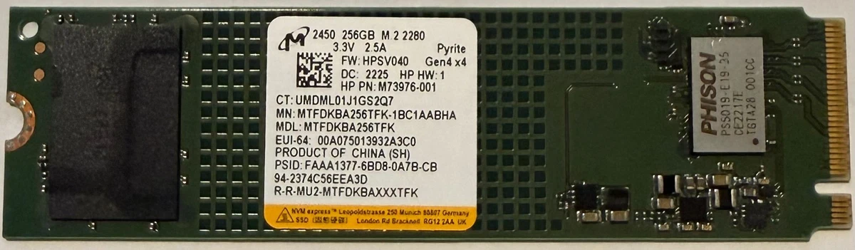 Micron 256 GB Solid State Drives for sale | eBay