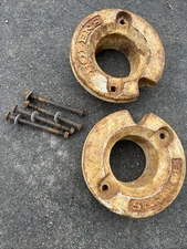 Bolens tractor 50 Lb Each rear Wheel weights 171 6181