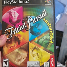 Atari Trivial Pursuit Unhinged Multiplayer Online Sony PlayStation 2 PS2 T
