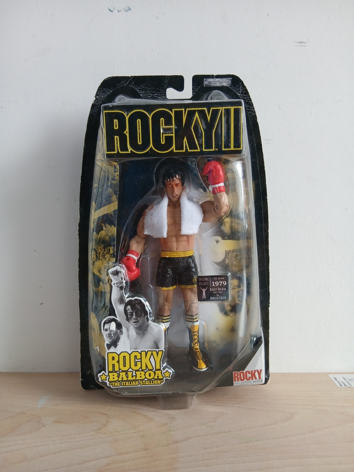 Rocky Balboa Action Figure Pre Fight Boxed New Jakks Toy Rocky 2
