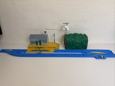 Vintage Tomy Thomas The Tank Engine Train Set Track master Harold Tunnel Bundle