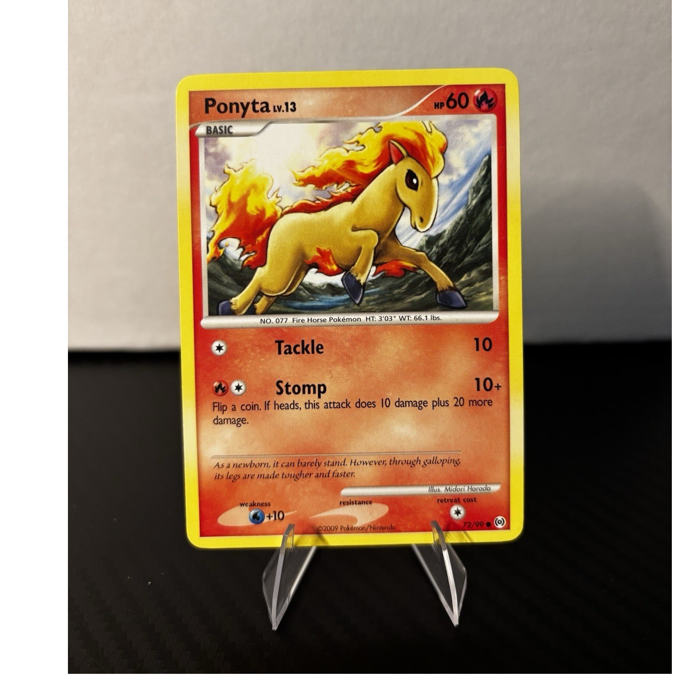 Pokémon TCG Ponyta Arceus 72/99 Basic 60HP Common Regular English