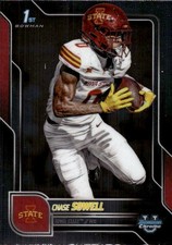 2025 Bowman University Chrome Chase Sowell #123 Iowa State Cyclones 5D