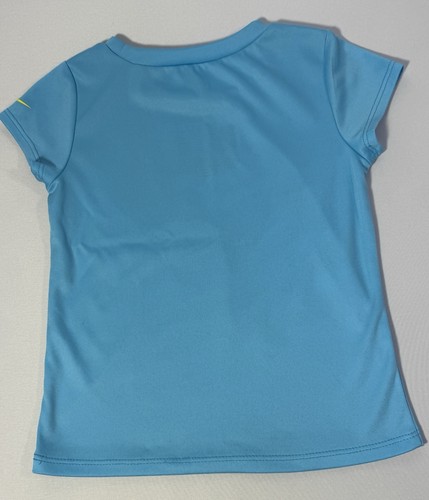 Nike Dri Fit Set Lined Shorts T Shirt Top Tee Pull On Blue Purple Girls 4T - Picture 5 of 11