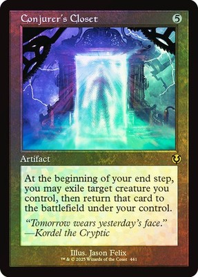 MTG FOIL Conjurer's Closet Retro - Innistrad Remastered #441