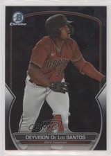 2023 Bowman Chrome Draft Sapphire Edition 10/10 Deyvison De Los Santos 02le