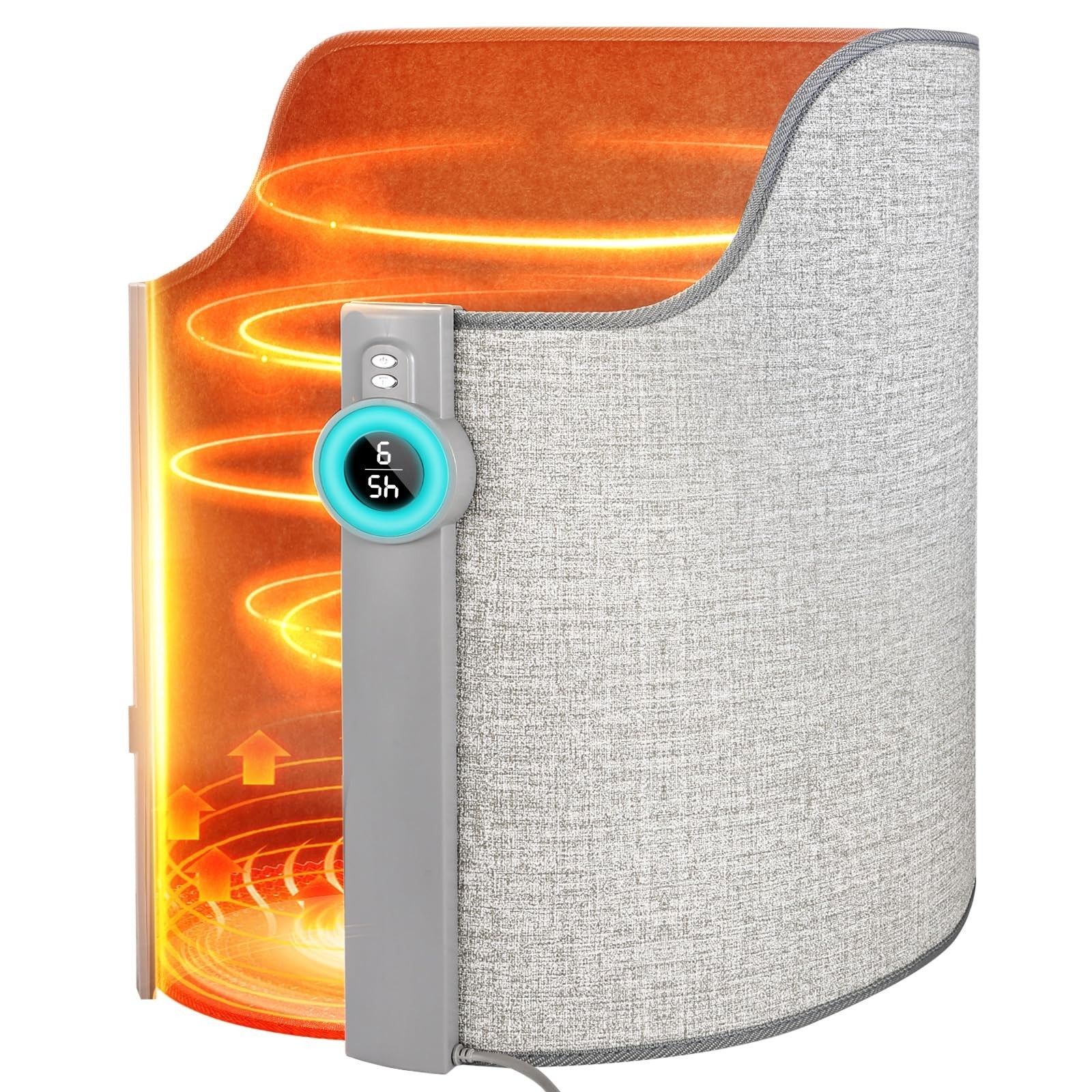 For Office & Home, Quiet Electric Foot/leg Warmer With Heat.
