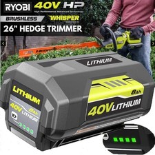 40V Lithium Battery 8.0Ah for Ryobi Lawn Mower OP4015 OP4050A Hedge Trimmer
