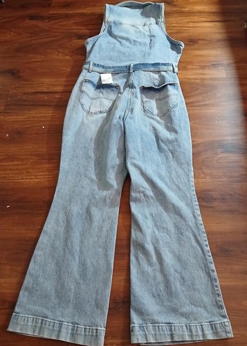 Lee Modern Denim Jean Jumpsuit FLAIR New WITH TAG SIZE 1X - Picture 4 of 9