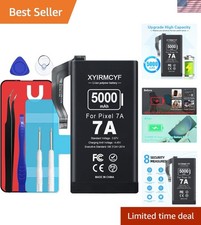 5000mAh Replacement Battery for Google Pixel 7A with Tool Kit - Safety Assured