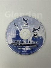 Deus Ex Game of the Year Edition PC 2001 Eidos Game Disk Only Tested
