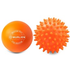 Massage Ball Set, Spiky Ball Lacrosse Ball for Body Massage, Muscle Relief,...