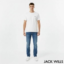 Image of Jack Wills Men's Icon Tee in White (L)