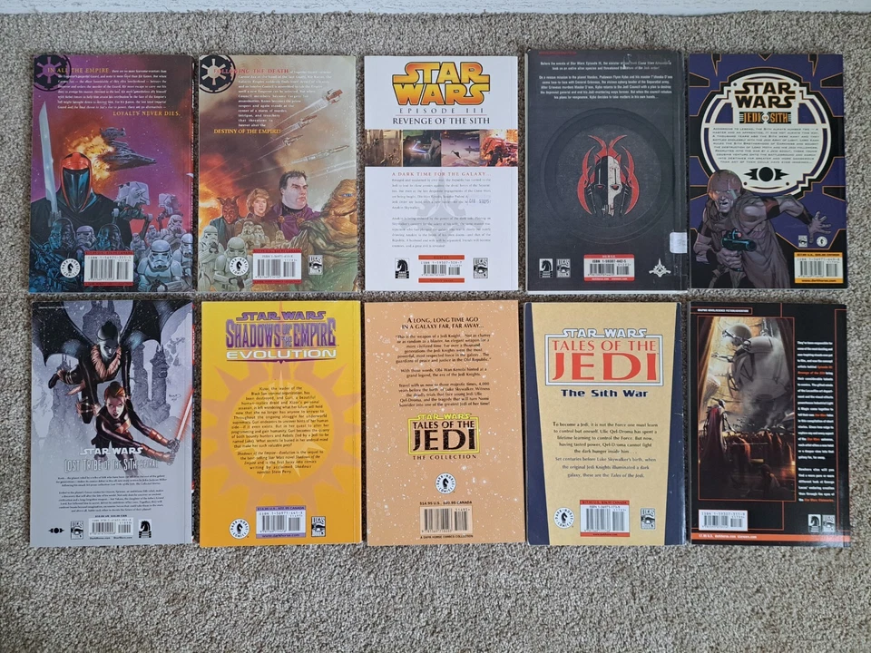 Star Wars LOT x10 TPB/GN Dark Horse Comics - Image 2 of 3