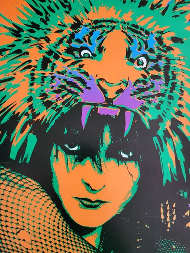 Siouxsie und die Banshees seltenes Original 1986 Moscoso Poster 22" x 30" - Bild 2 von 9