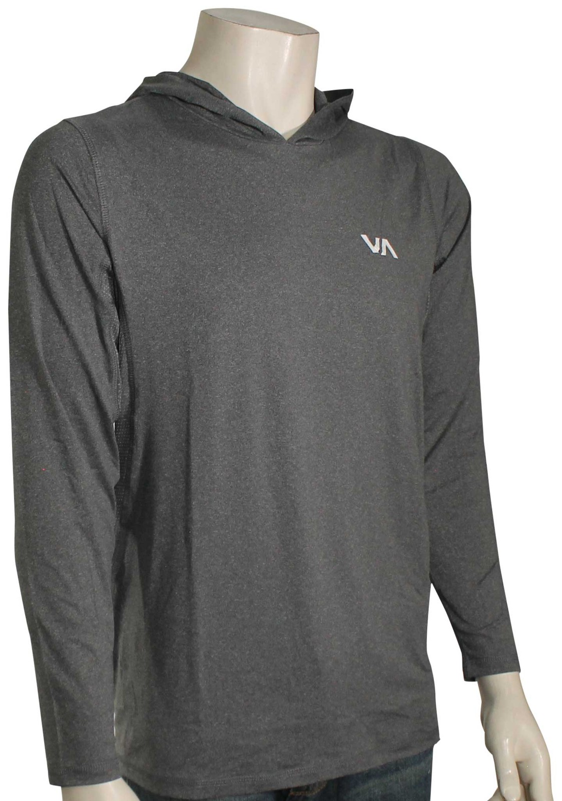 Пуловер с капюшоном RVCA Sport Vent Tech темно-серый вереск новинка 12090₽