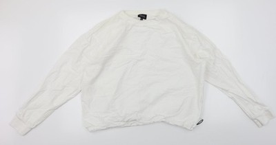 Basic-T-Shirt Damen UK Größe M Cape Cod weiß