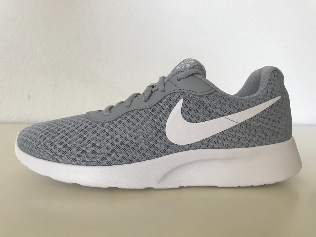 New Men's Nike Tanjun (Wolf Grey/White) DJ6258-002 Size 7 | eBay