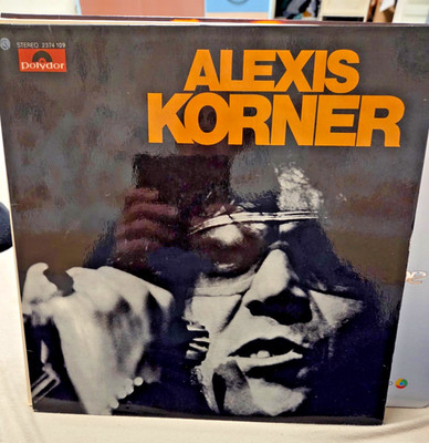 Alexis Korner: Alexis Korner, Polydor-LP, ex/ex erhalten