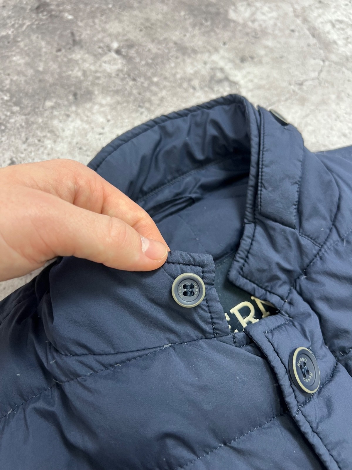 Herno Women's Micro Down Jacket Lightweight Blue … - image 9